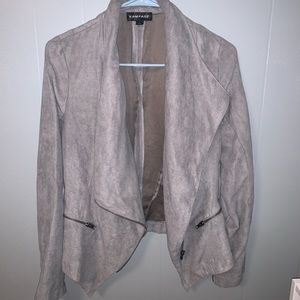 Suede like blazer